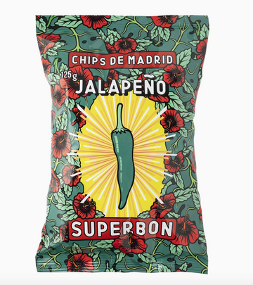 Superbon 'Jalapeno' Potato Chips