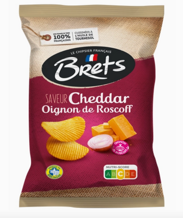 Bret's Potato Chips Cheddar with Roscoff Onion