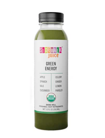 Sidewalk Juice 'Green Energy' Juice