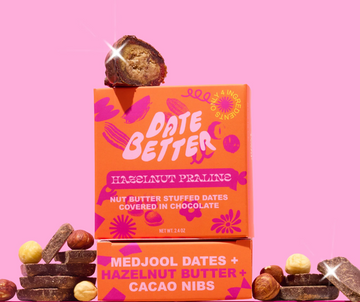 Date Better 'Hazelnut Prailine' Covered Dates
