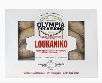 Olympia Provisions Loukaniko Rustic Greek Inspired Sausage