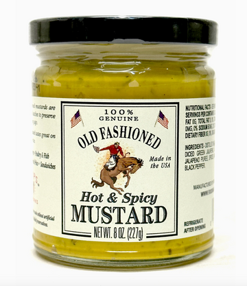 Shemps Old Fashioned Hot & Spicy Mustard