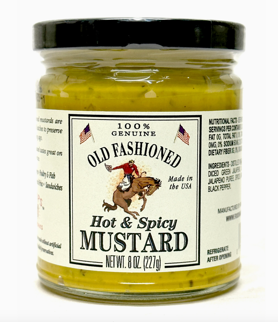 Shemps Old Fashioned Hot & Spicy Mustard