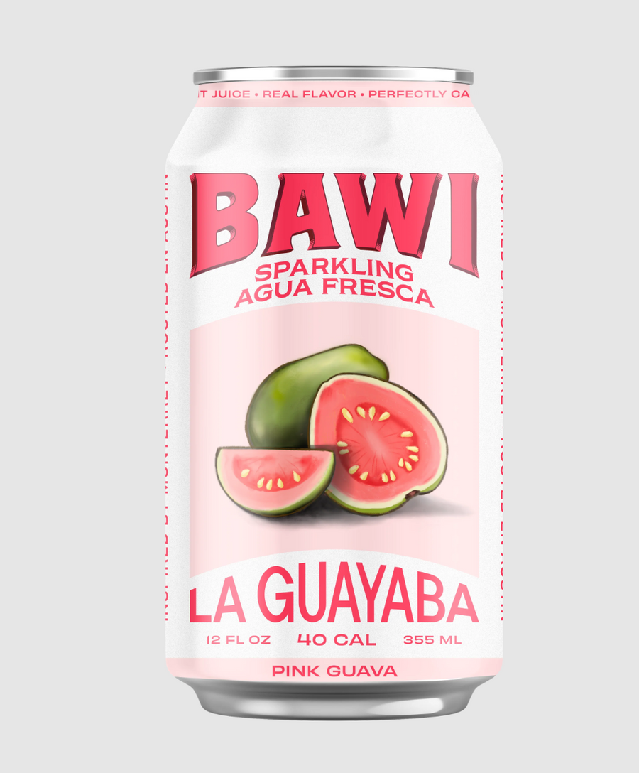 Bawi 'La Guayaba' Pink Guava Sparkling Agua Fresca