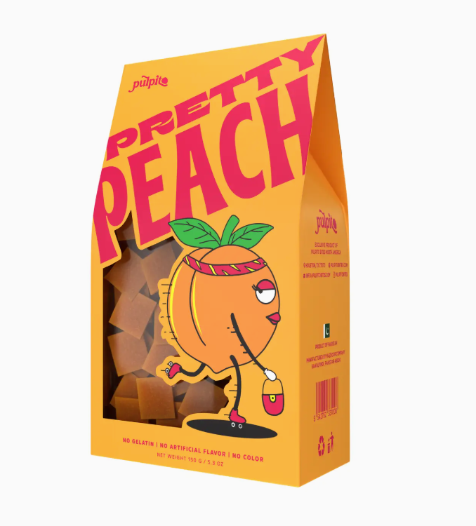 Pulpito Fruit Bites Pretty Peach