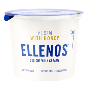 Ellenos Plain Greek Yogurt with Honey
