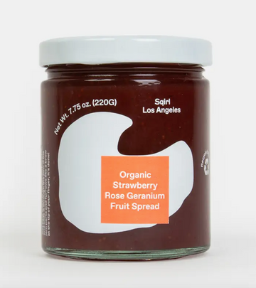 Sqirl Organic Strawberry & Rose Geranium Jam