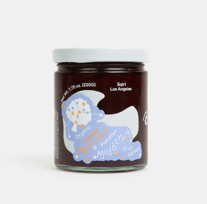 Sqirl Organic Goldbar Apricot & Pakistan Mulberry Jam