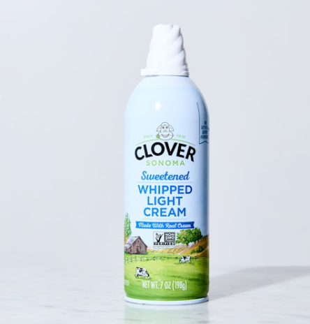 Clover Sonoma Sweetened Light Whipped Cream