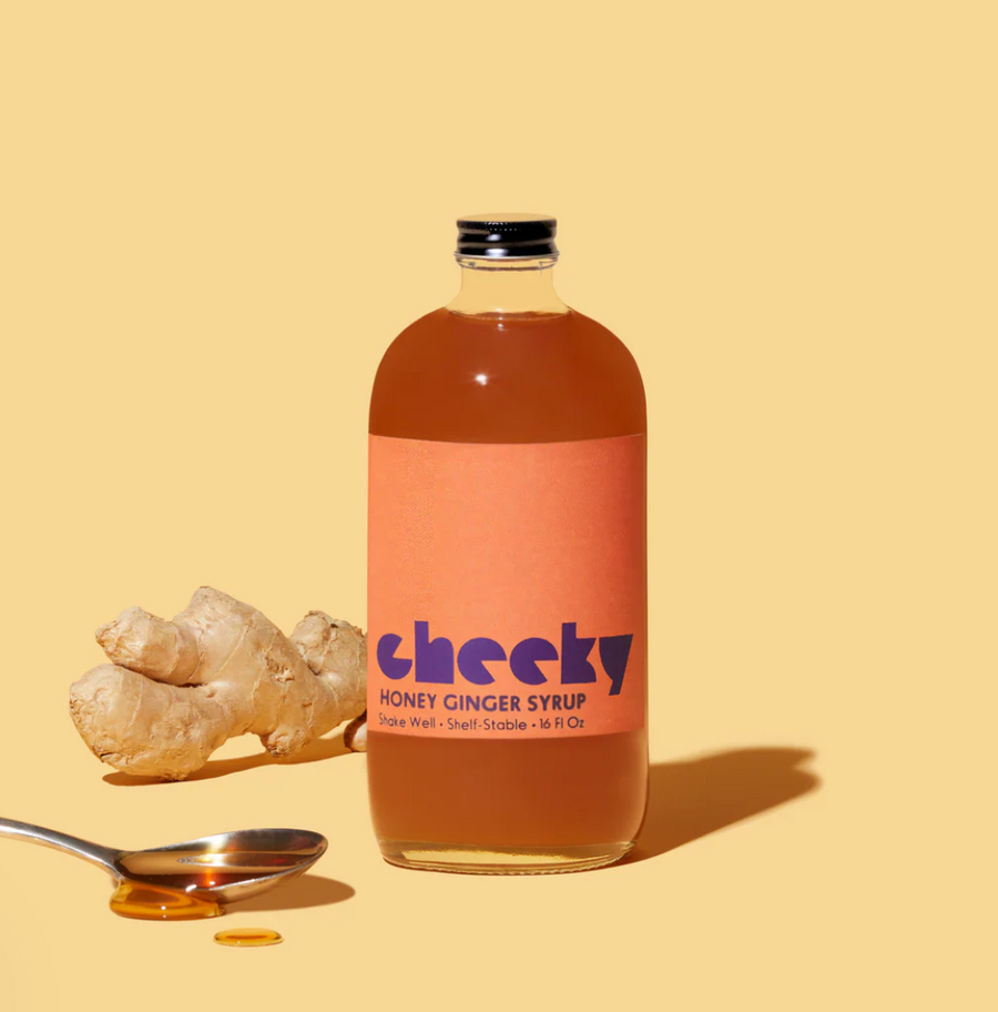 Cheeky Cocktails Honey Ginger Syrup