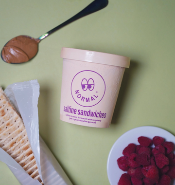 Normal Ice Cream Saltine Sandwiches Ice Cream