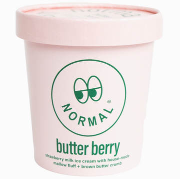 Normal Ice Cream Butter Berry Ice Cream