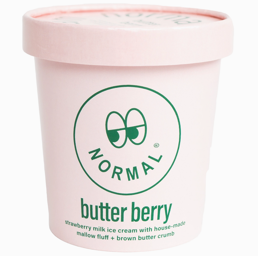 Normal Ice Cream Butter Berry Ice Cream