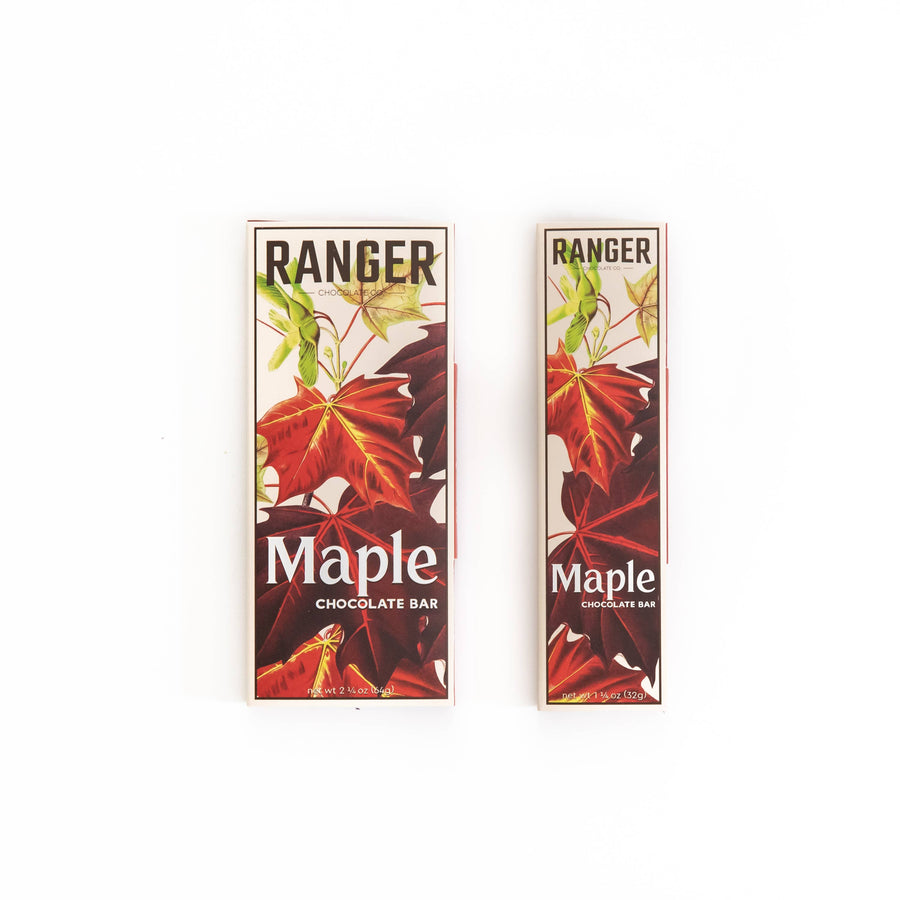 Ranger Chocolate Co. Maple Chocolate Bar, 66% Cacao