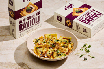 Ripi Beef Short Rib Ravioli w/ Swiss Chard, Parmesan & Red Wine (Frozen)