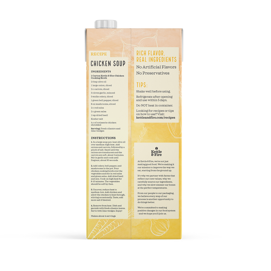 Kettle & Fire Organic Chicken Broth