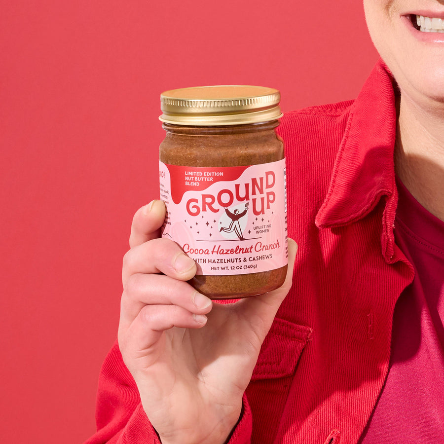 Ground Up Cocoa Hazelnut Crunch Nut Butter