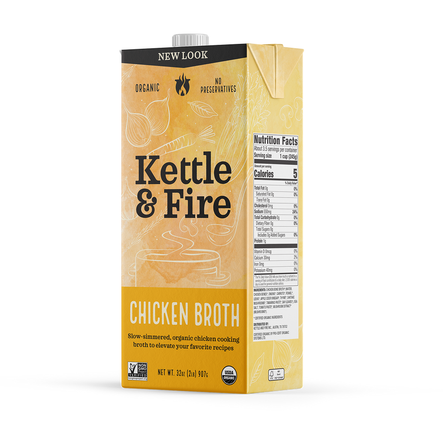 Kettle & Fire Organic Chicken Broth