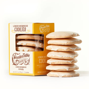The Wooden Table Lemon Meringue Tea Cookies