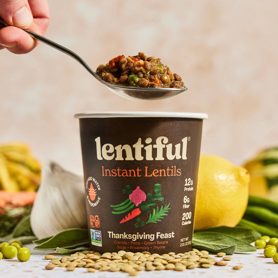 Lentiful 'Thanksgiving Feast' Instant Lentils