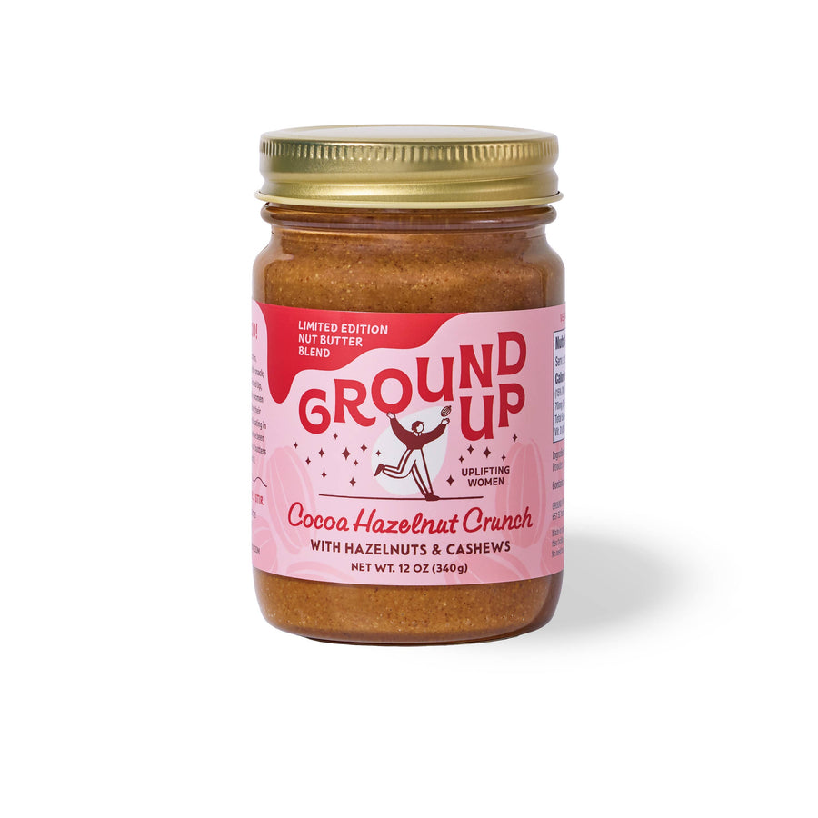 Ground Up Cocoa Hazelnut Crunch Nut Butter