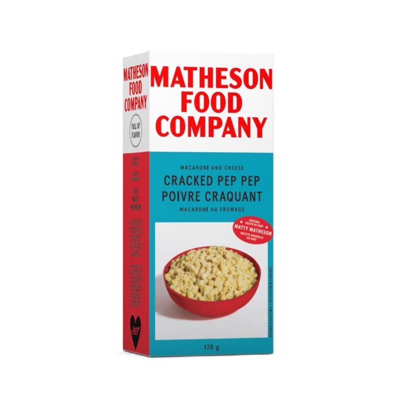 Matheson Food Company 'Cracked Pep Pep' Macaroni and Cheese