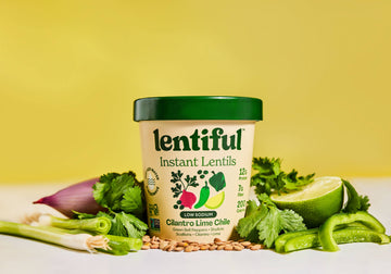 Lentiful 'Low Sodium Cilantro Lime Chile' Instant Lentils