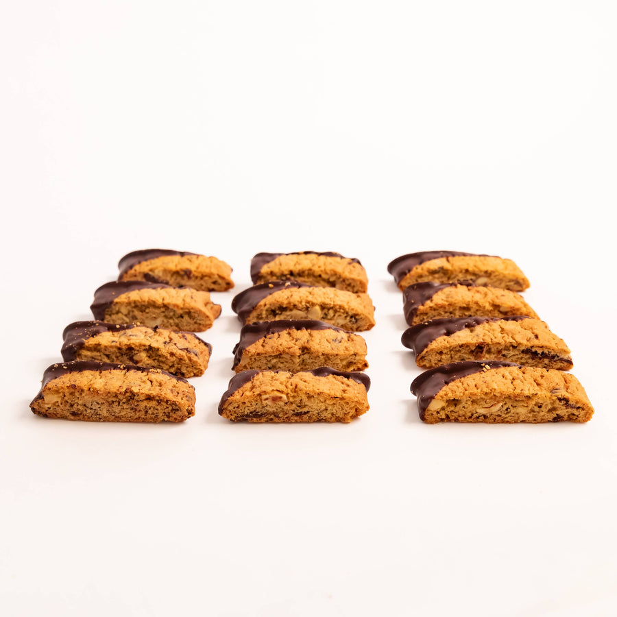 Ranger Chocolate Co. Hazelnut Biscotti with Dark Chocolate Chips