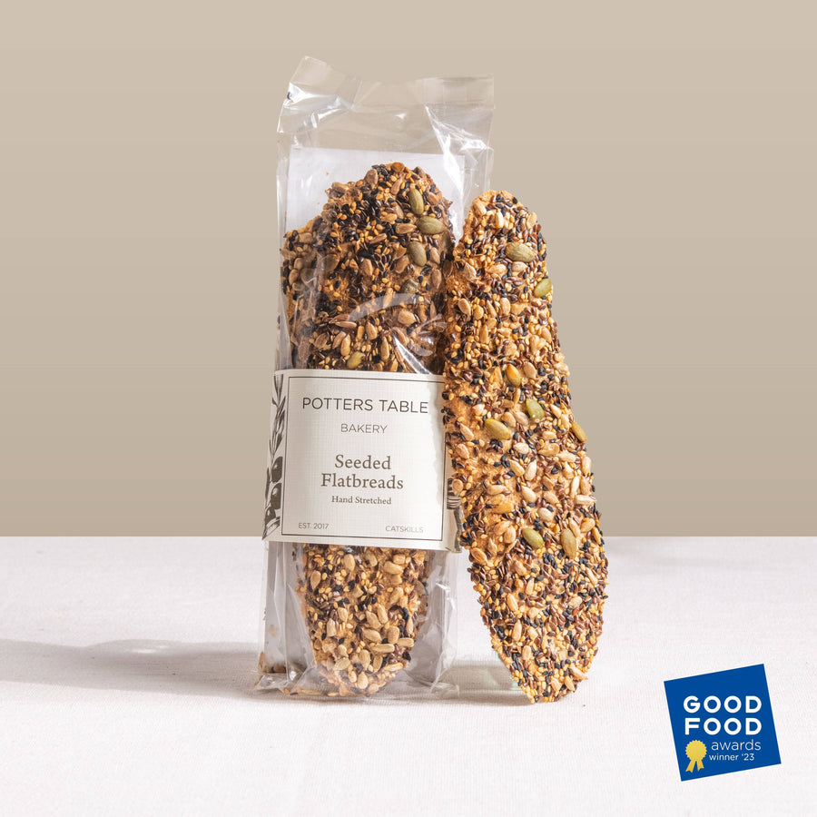 Potter's Table Seeded Olive Oil Flatbreads