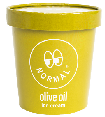 Normal Ice Cream Olive Oil Ice Cream