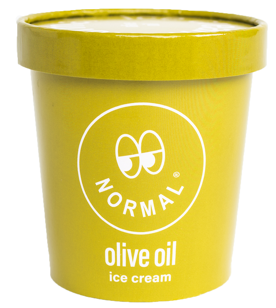 Normal Ice Cream Olive Oil Ice Cream