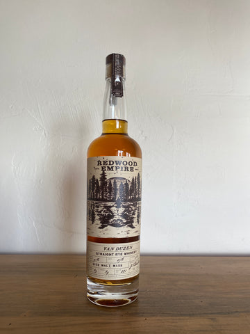 Redwood Empire 'Van Duzen' Straight Rye Whiskey Small Lot Series