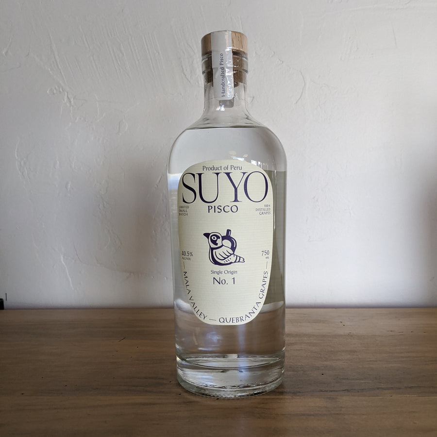 Suyo Pisco 'No. 1' Quebranta