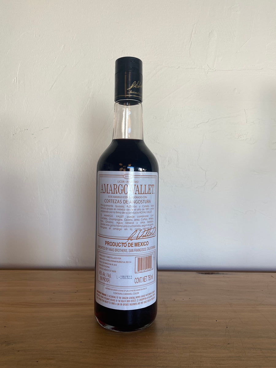 Vallet Amargo Angostura