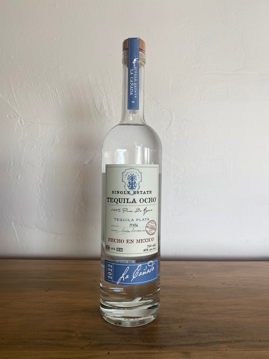 Tequila Ocho Single Estate 'La Mula' Plata Blanco Tequila (2022)