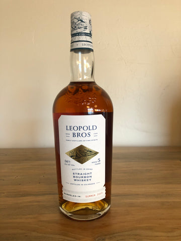 Leopold Bros. 5 Yr Bottled in Bond Straight Bourbon Whiskey