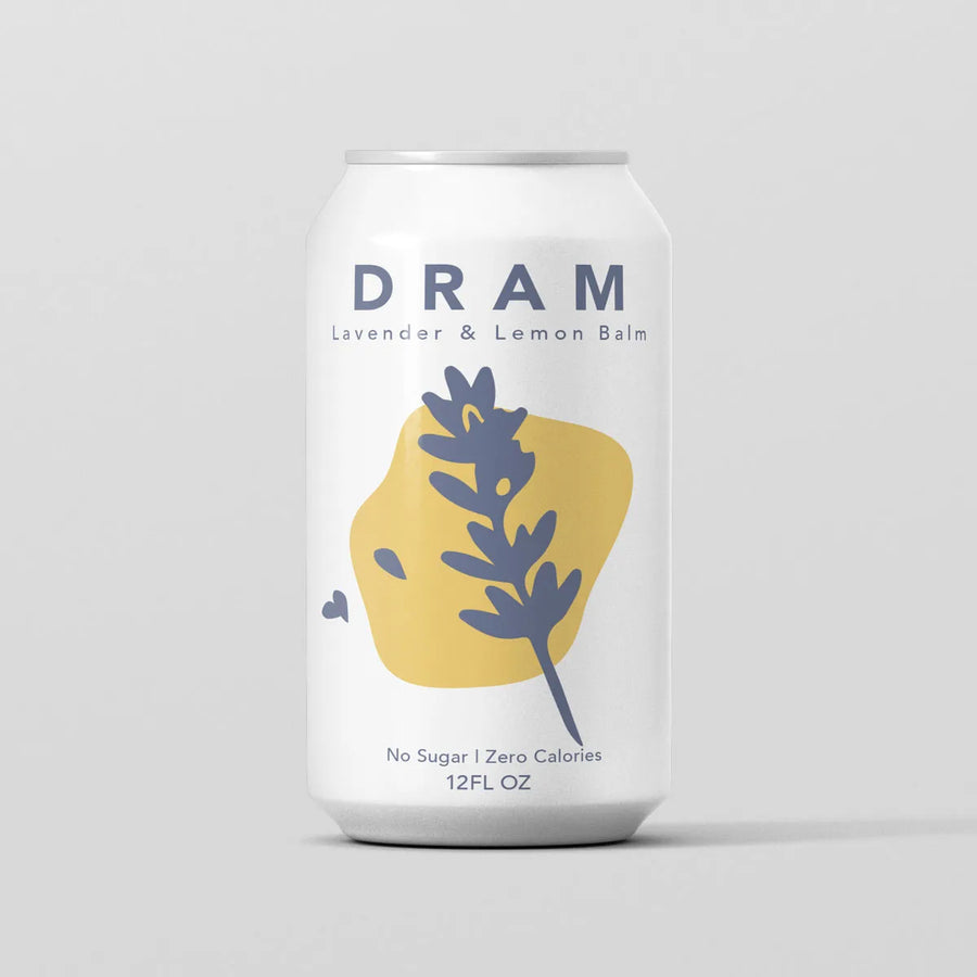 DRAM Lavender & Lemon Balm Adaptogenic Sparkling Water