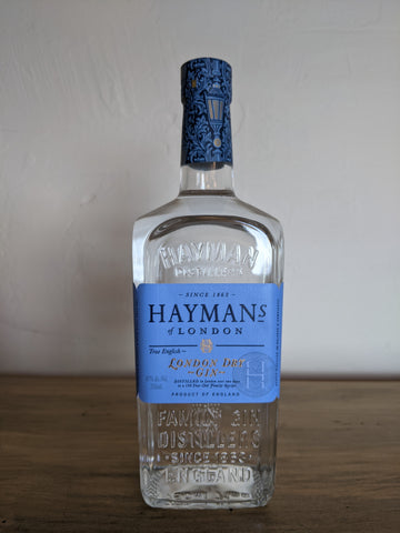 Bottle of Haymans London Dry Gin