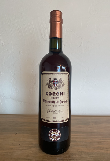 Bottle of Cocchi Vermouth di Torino