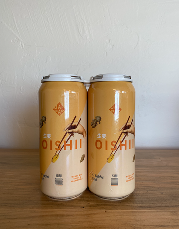 Japas 'Oishii' Ginger & Orange peel Witbier (4-pk)
