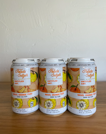 Untitled Art Hard Florida Seltzer Navel Orange & Yuzu (6-pk)