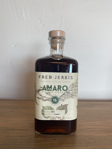 Bottle of Fred Jerbis 'Amaro 16