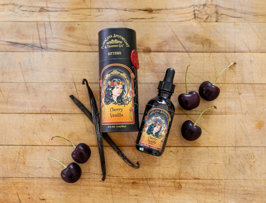FloraLuna Apothecary Cherry Vanilla Bitters (2oz)