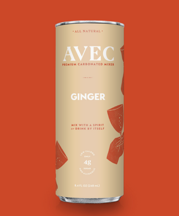 Avec Ginger Sparkling (8.4 oz can)