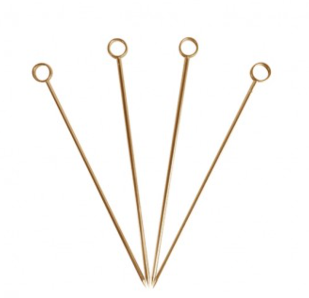 Gold Plated Cocktail Picks (12-pk)