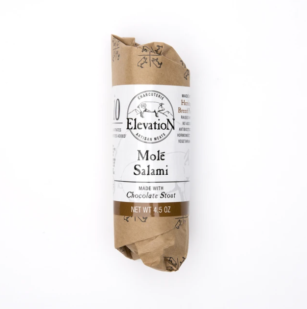 Elevation Charcuterie 'Mole Salami' (4.5 oz)