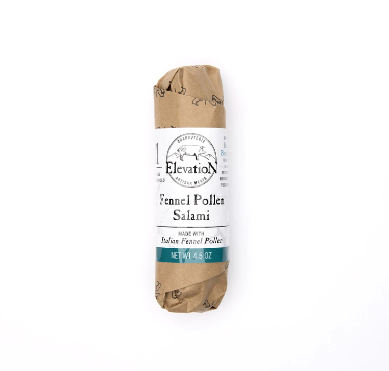 Elevation Charcuterie 'Fennel Pollen Salami' (4.5 oz)