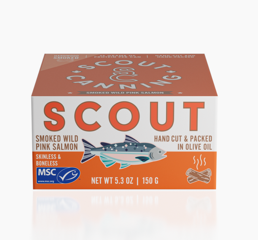 Scout Smoked Wild Pink Salmon (5.3oz)