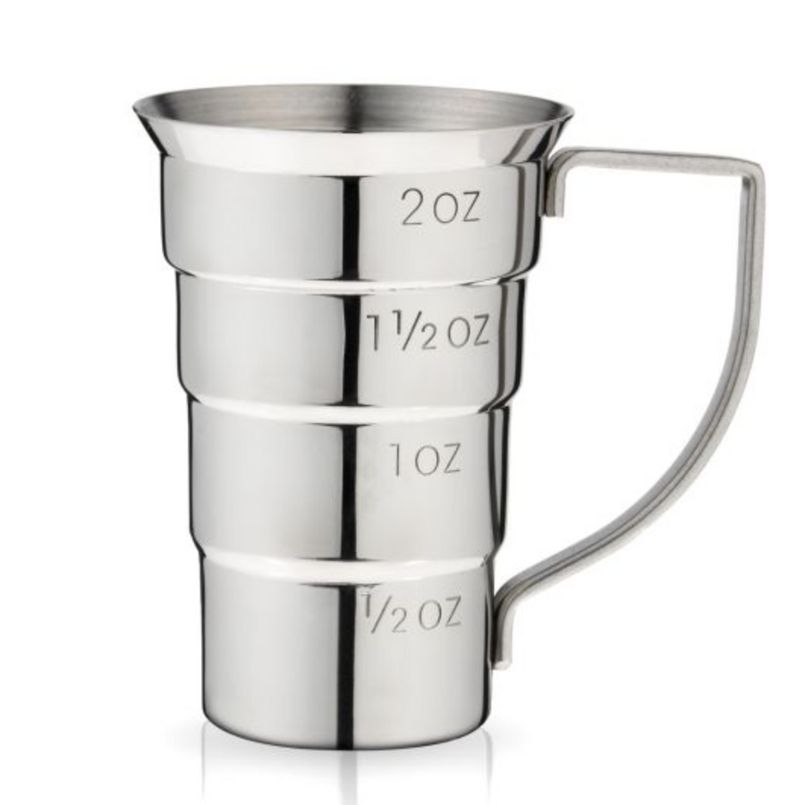 Viski Stainless Steel Stepped Jigger