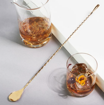 Viski Gold Weighted Barspoon (40cm)